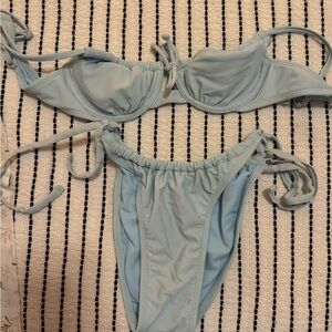 Light Blue Bikini Set
